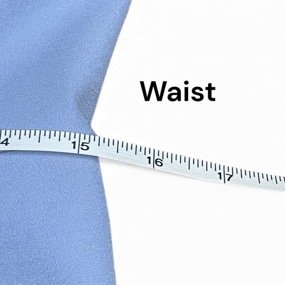 Antonio Melani Women’s Size 8 Blue Flutter Sleeve Sheath Dress Office Modest - Picture 5 of 9